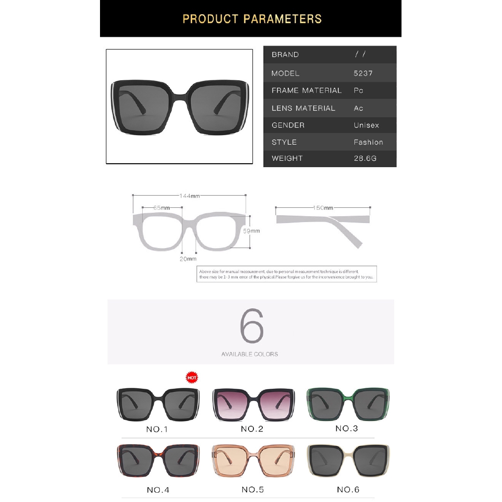 Kính Mát Thời Trang Hàn Quốc 2020