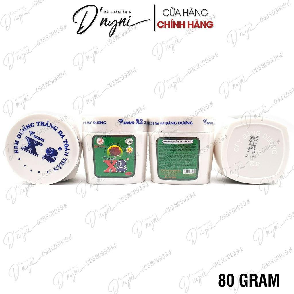 Kem Dưỡng Trắng Da Toàn Thân Body X2 Cream Đăng Dương 80 Gram Việt Nam