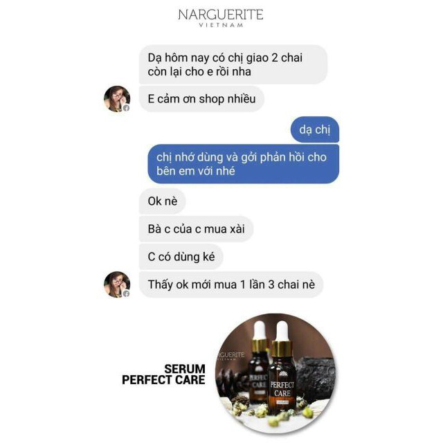 SERUM ỐC SÊN PERFECT CARE NARGUERITE