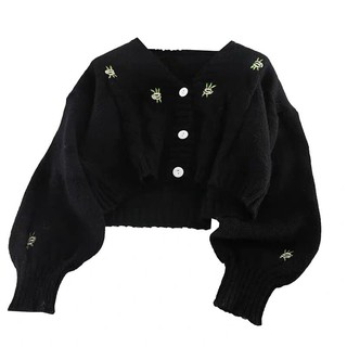 [Hàng Sẵn]Áo len cardigan họa tiết