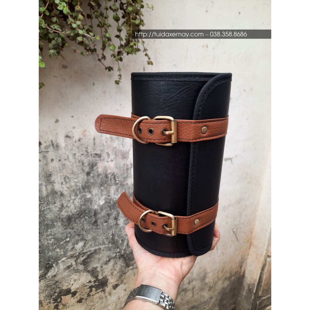 Túi Treo Xe Máy XSR 155 Dáng Tròn Trống Kích Thước 24 X 12