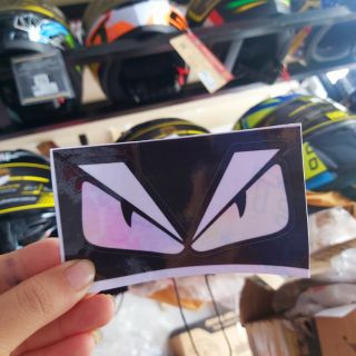 Combo 2 Tem Sticker Con Mắt Fendi Màu Mới Hồng Nhạt Vàng Nhạt Giá Rẻ Độc Quyền Tại Shop