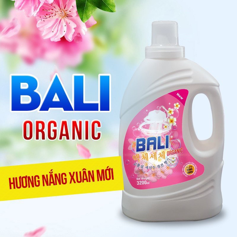 Nước giặt Bali organic 1 thùng 4 can 3,2 lít | Shopee Việt Nam