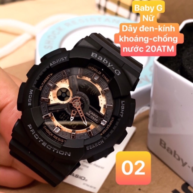 Đồng hồ Casio Baby G-Shock full màu