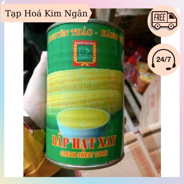 Bắp Hạt Xay Cream Sweet Corn Dạng Lon 425g [THKN77]