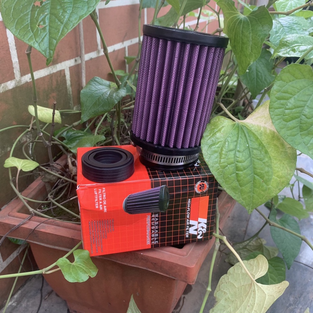 Lọc Gió Trụ Kiểu KN K3 Lưới Thép Cho Mọi Dòng Xe