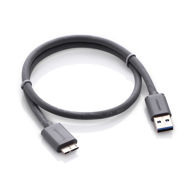 Cáp USB 3.0 0.5M Ugreen 10840 cho HDD 2,5 inch -Hàng Chính Hãng