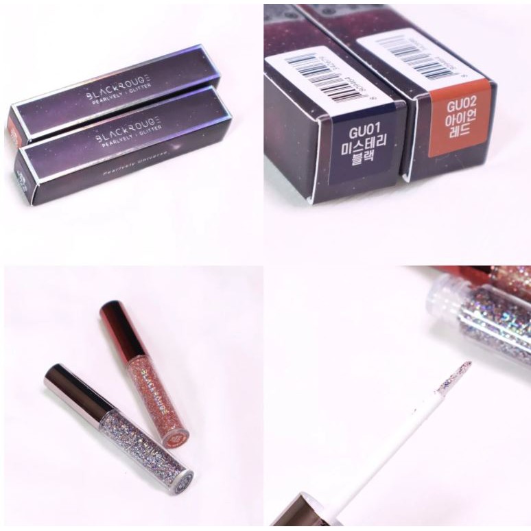 Gel Nhũ Mắt Cho Đôi Mắt Thêm Long Lanh Black Rouge Pearlvely i Glitter 2g