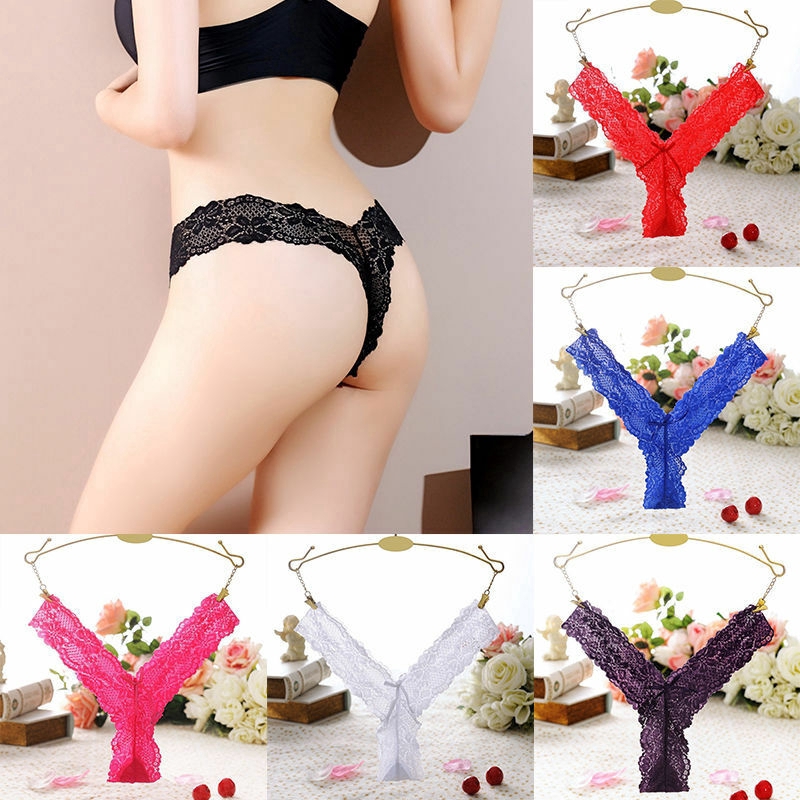 Quần Lót Nữ Phối Ren Xuyên Thấu Gợi Cảm