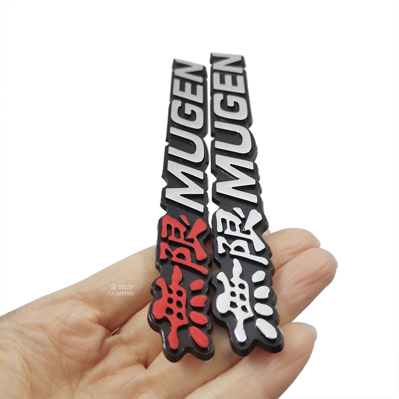 1 x ABS MUGEN Logo Dán Trang Trí Hông Xe Hơi HONDA MUGEN