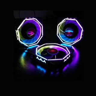 Quạt led case coolmoon v8 led rgb 12cm