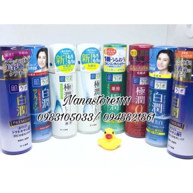 Nước hoa hồng Hadalabo