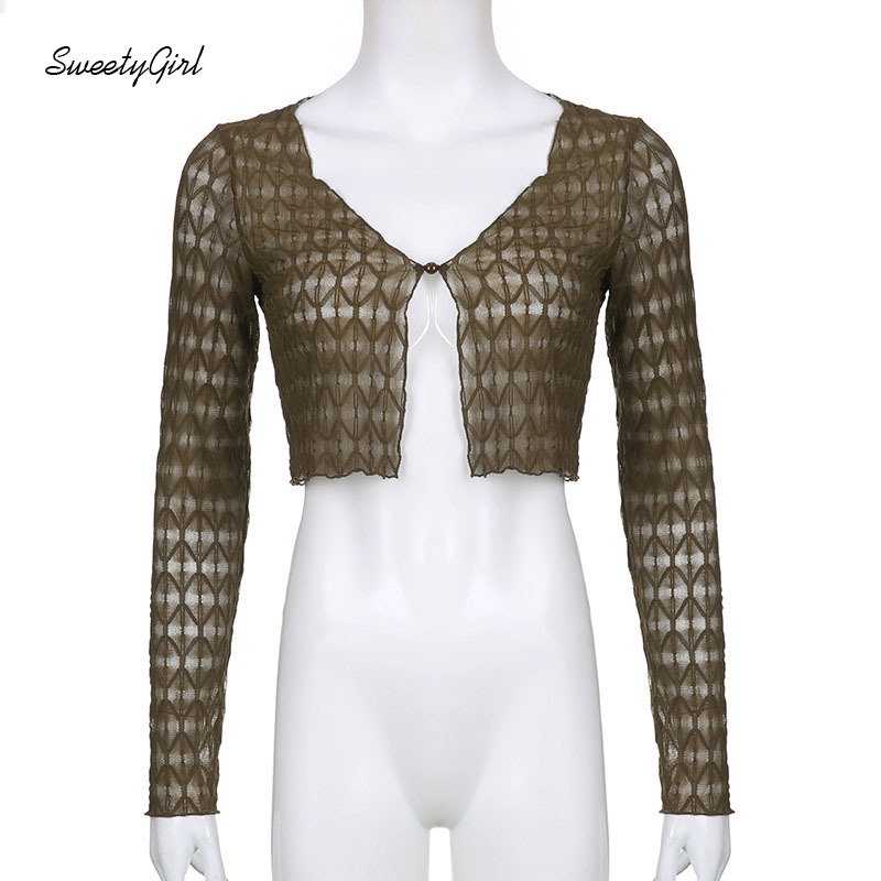 Áo Cardigan Dệt Kim Tay Dài Cổ Chữ V Màu Đen Trơn Cài Nút Thời Trang 2022 Quyến Rũ Cho Nữ