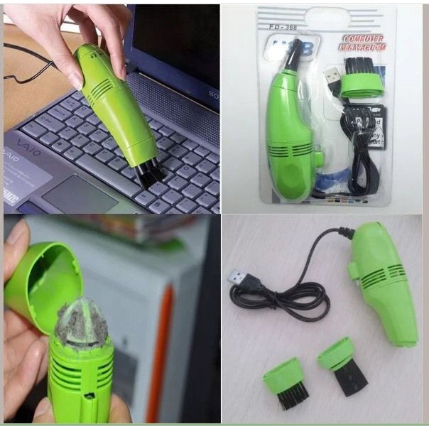 Máy Hút Bụi Bàn Phím Mini Làm Sạch Bàn Phím Máy Tính