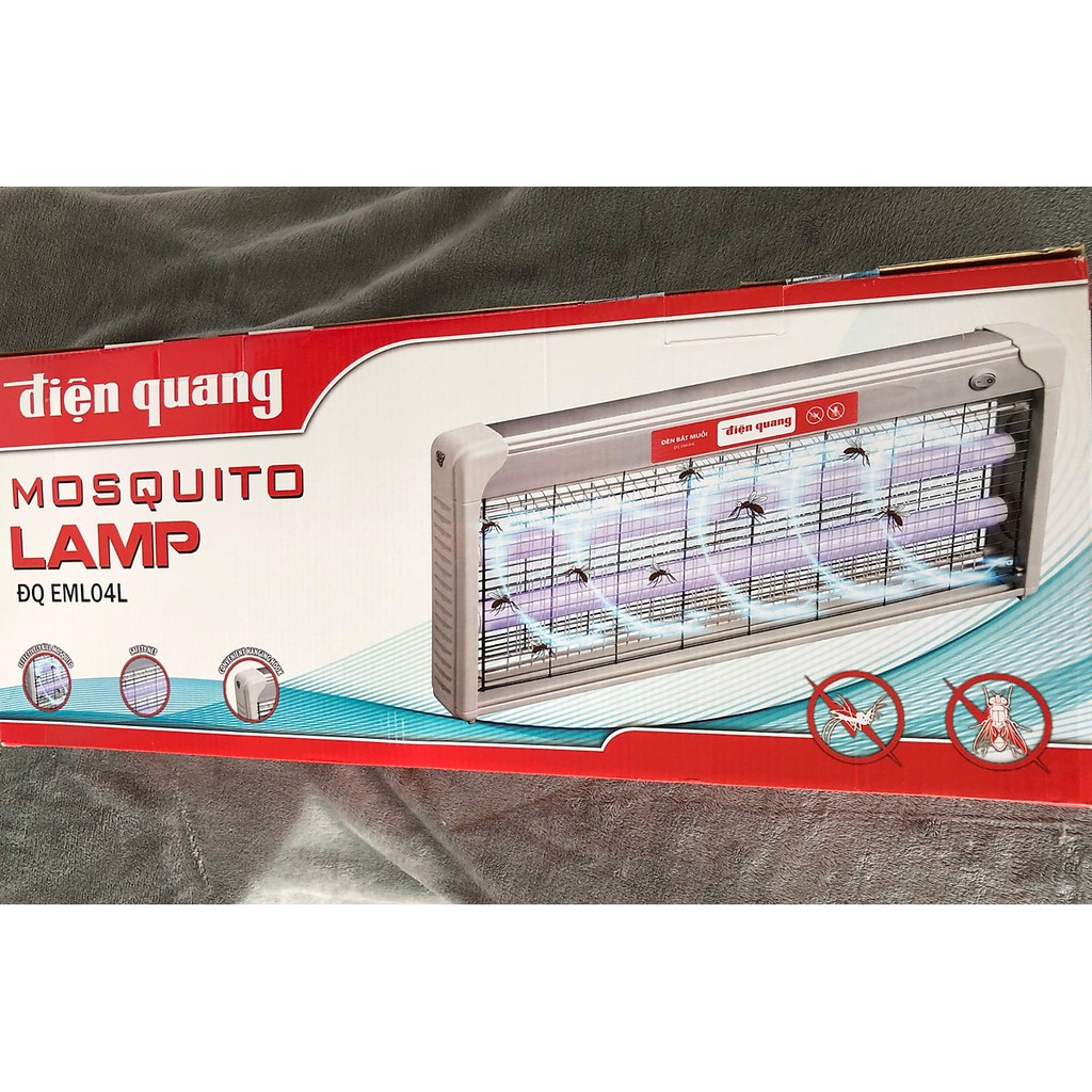 Đèn bắt muỗi Điện Quang EML04, Bảo hành chính hãng 12 tháng