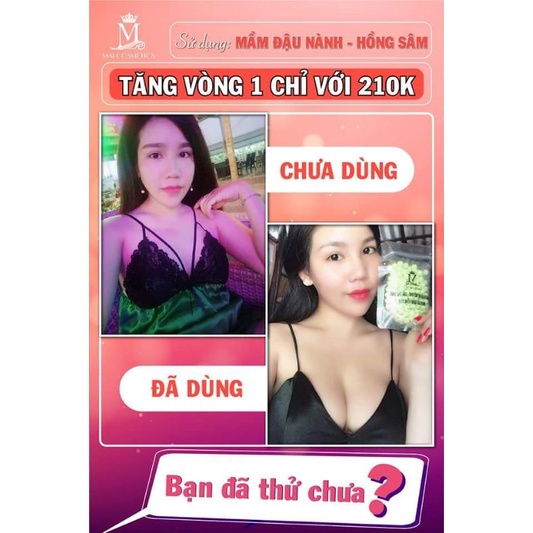 Mầm đậu nành hồng sâm tăng vòng 1, đẹp da | BigBuy360 - bigbuy360.vn