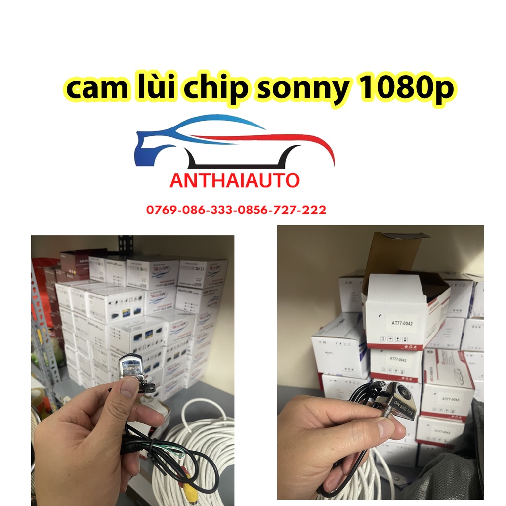Camera Lùi AHD Mắt SONY 1080p Siêu Nét Cho Màn Hình DVD Android - Camera De Hồng Ngoại Full HD cho ô tô hỗ trợ lắp đặt | BigBuy360 - bigbuy360.vn
