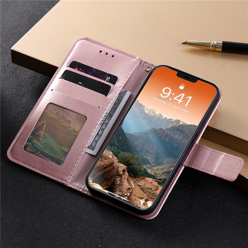 Bao da điện thoại mềm nắp gập có giá đỡ in nổi cổ điển cho Samsung A30 A20S A20E A10S A10 | BigBuy360 - bigbuy360.vn