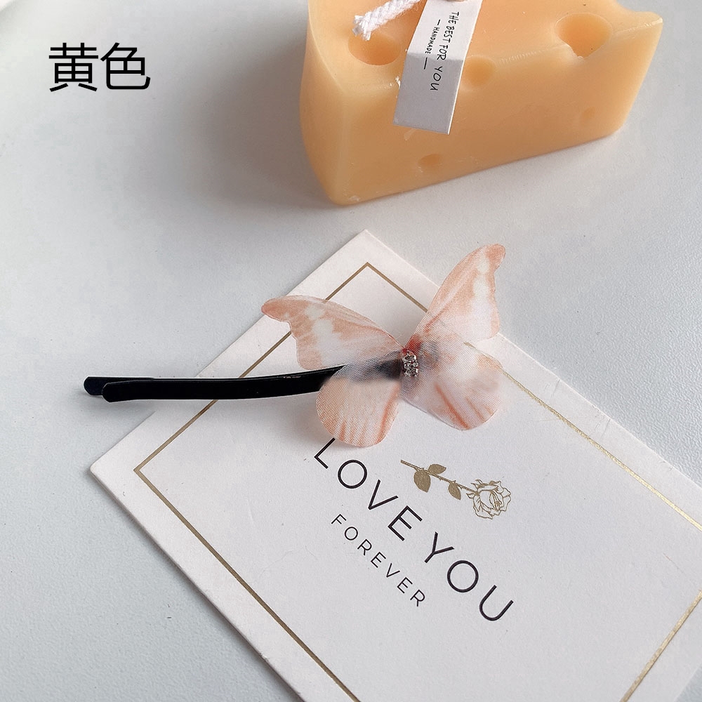 Kẹp Tóc Hình Bướm Nhiều Màu Sắc Phong Cách Hàn Quốc