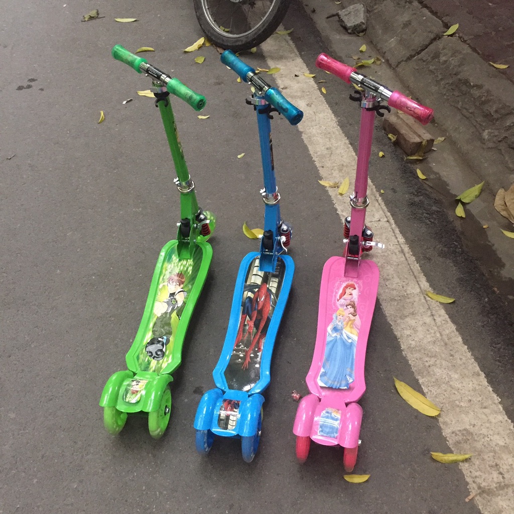 Xe trượt scooter cho bé từ 2-15 tuổi tải trọng 60kg