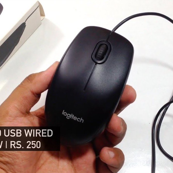 Chuột Logitech B100 bảo hành chĩnh hãng