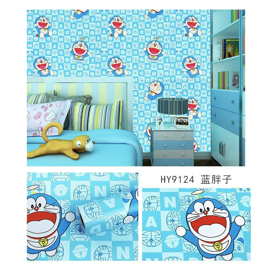 [ DÀI 10 M loại 1 ] Giấy dán tường 3D khổ rộng 45cm có sẵn keo mẫu trẻ em | BigBuy360 - bigbuy360.vn