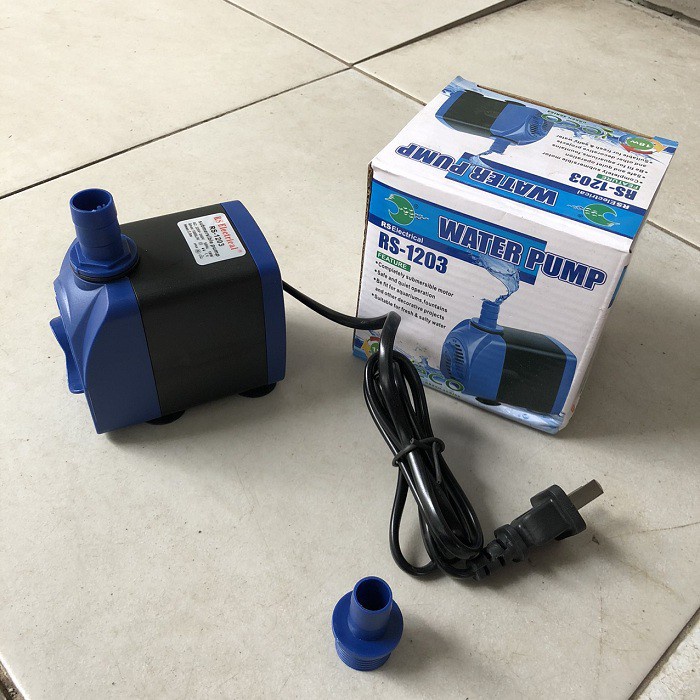 Máy Bơm Nước RS-1203 (18W-1000L/H-2M) - Bơm Nước Bể Cá Mini