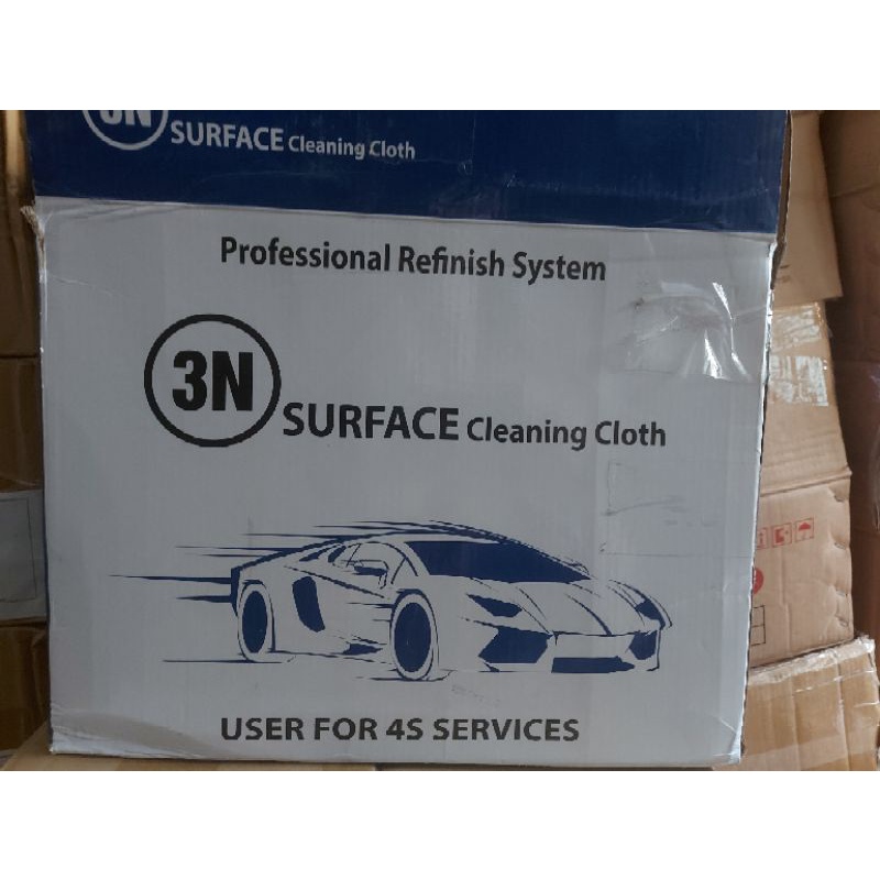 Khăn lau bụi và tàn sơn dùng trong ngành ô tô