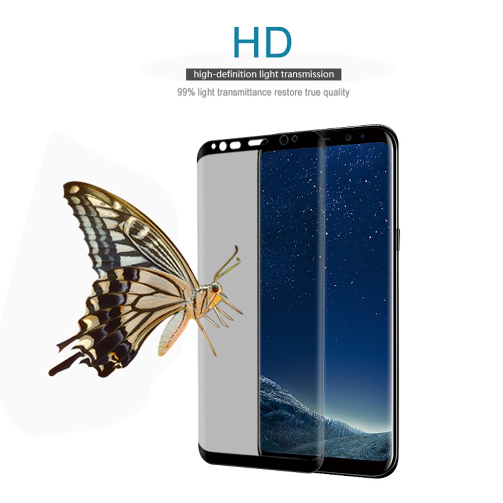 1 Kính Cường Lực 3d Chống Nhìn Trộm Bảo Vệ Màn Hình Cho Samsung Galaxy Note 9