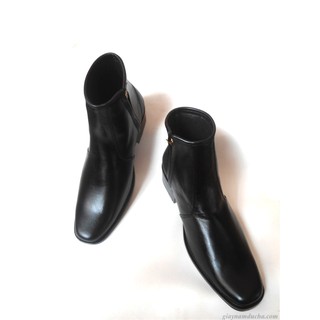 Giày boot nam da bò thật.BH 12 tháng.MS:B13.