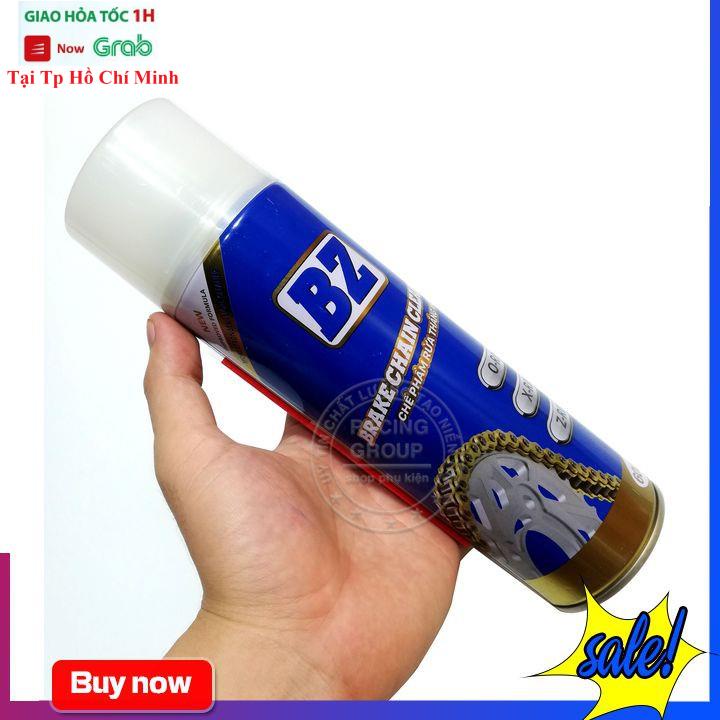 Vệ Sinh Sên Xe Máy BZ Xanh Dung Tích 600ml