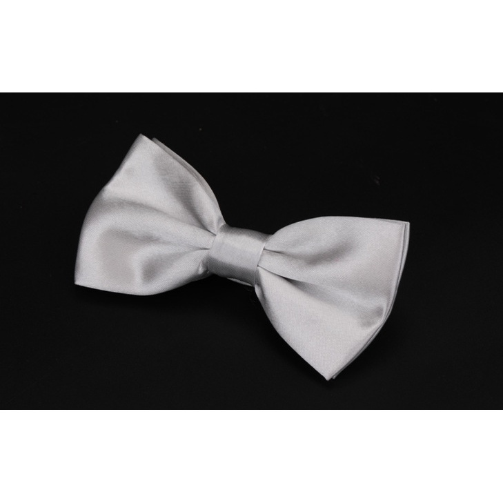 EFAN Cà Vạt Nơ Bướm Màu Trơn Cho Chú Rể Solid