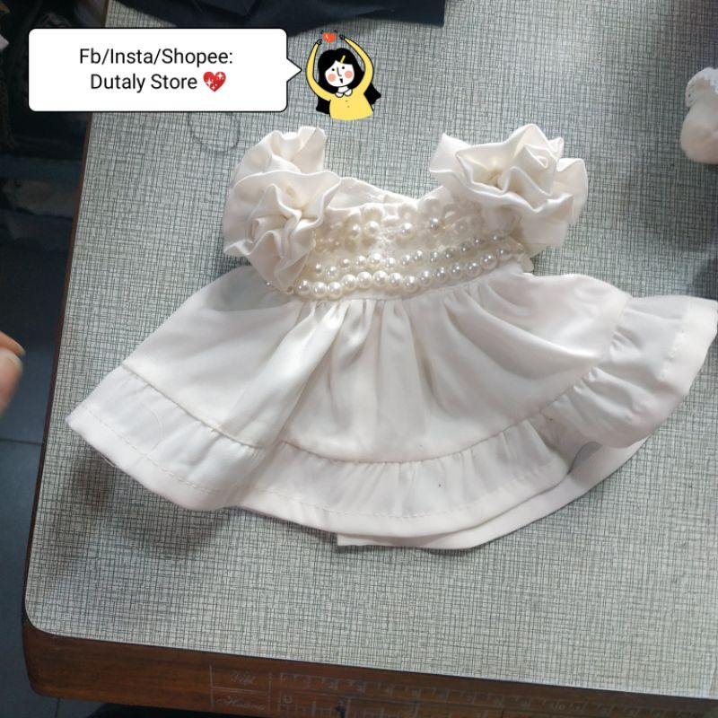 Doll bông 20cm - Set 01 váy thủy thủ mặt trăng cho búp bê kpop 20cm