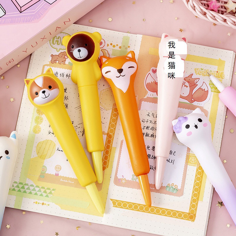 Bút Mực Gel Mềm Mại Siêu Dễ Thương Sáng Tạo Dành Cho Học Sinh A853