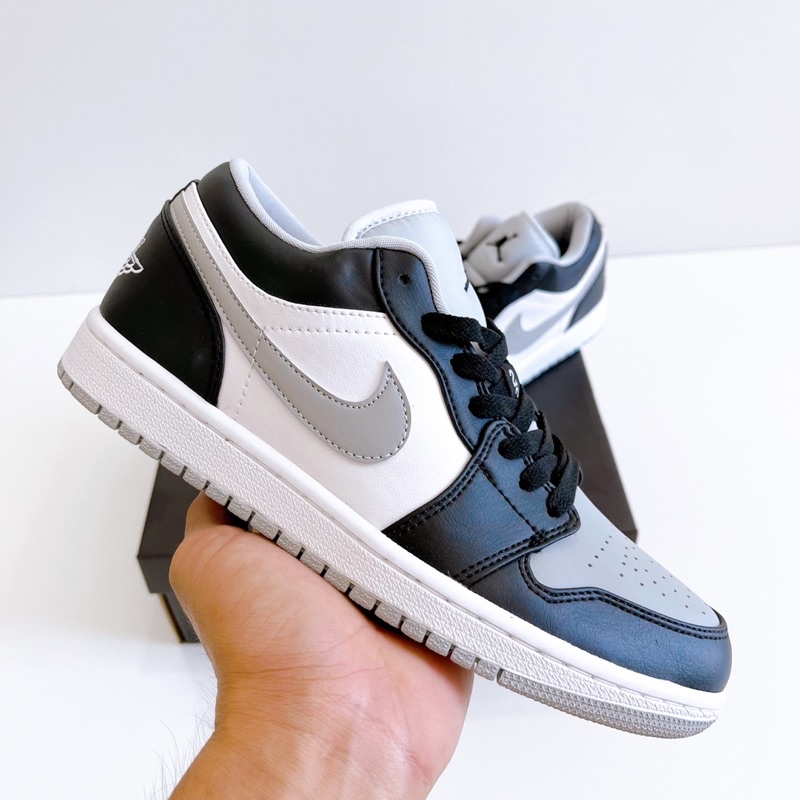 Giày sneaker Air Jordan 1 low Smoke Grey  - Fullbox [Bản Cao Cấp]