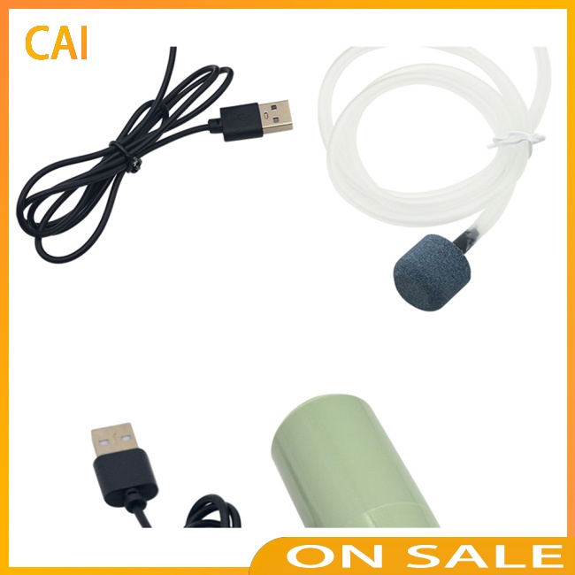 Máy Bơm Oxy Mini Tiết Kiệm Năng Lượng Cho Bể Cá Sạc Usb