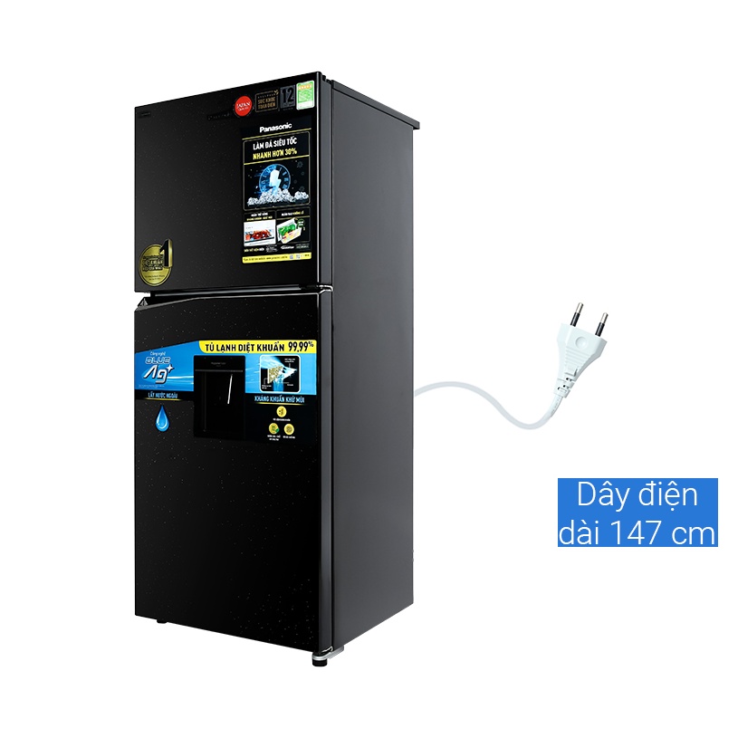 Tủ lạnh Panasonic Inverter 326 lít NR-TL351GPKV -  Multi ControlCảm biến thông minh Econavi, Miễn phí giao hàng HCM.