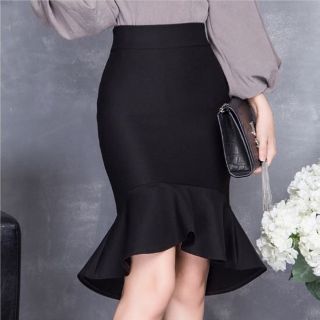 Chân Váy Bút Chì Đuôi Cá,Chất liệu umi