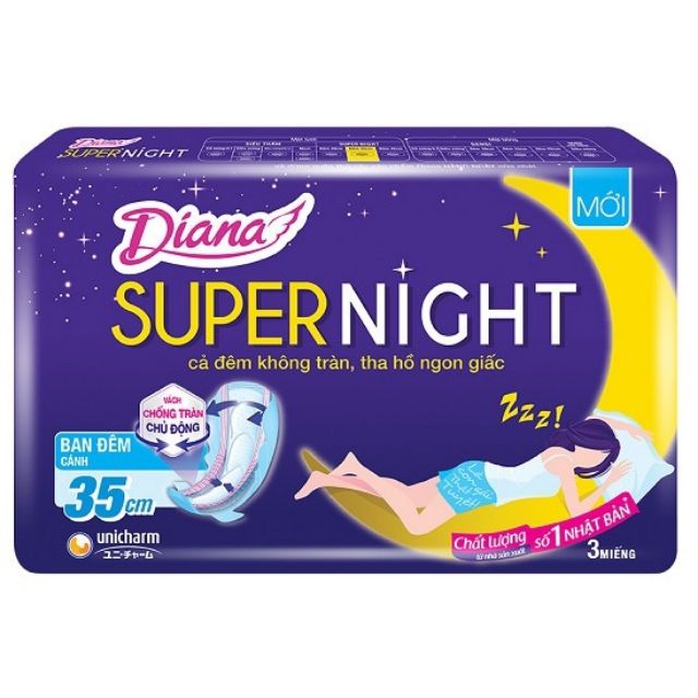 Diana Super Night ban đêm 35cm