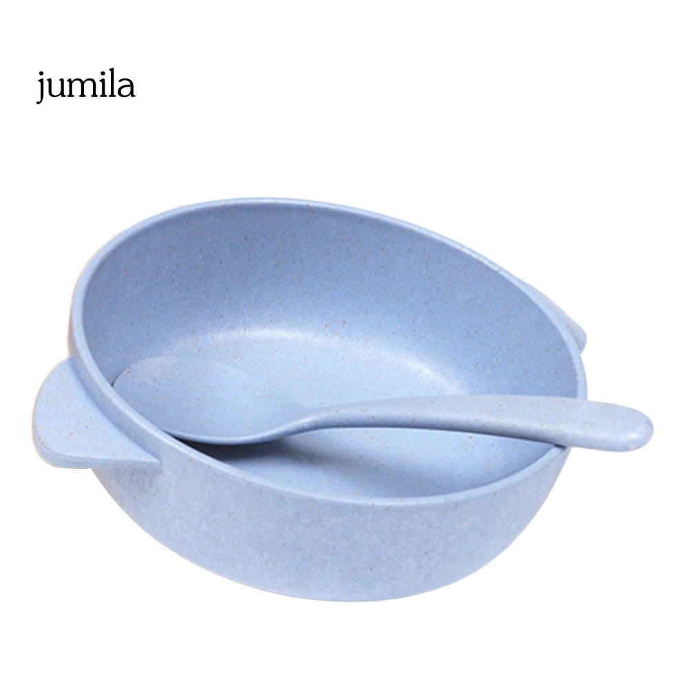 Set 2 Bát Ăn Bằng Rơm Lúa Mì An Toàn Cho Bé