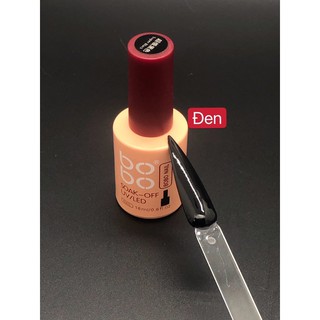 sơn gel móng bobo trắng đen nước gạo