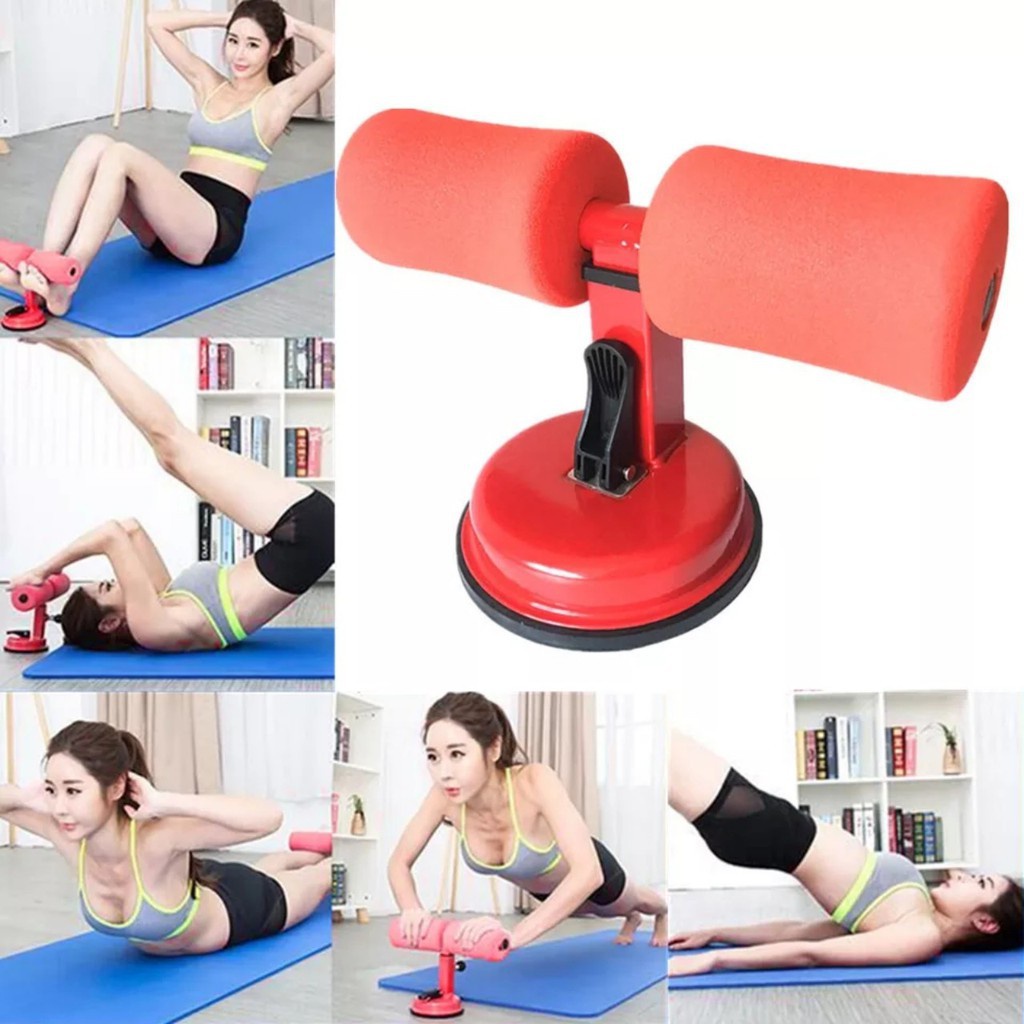 Dụng Cụ Tập Cơ Bụng Eo GYM Đồ Dùng Thể Thao Tại Nhà Đa Năng Có Đế Hút Chân Ko Trụ Chữ T Giúp Dáng Chuẩn Eo Thon Nam Nữ