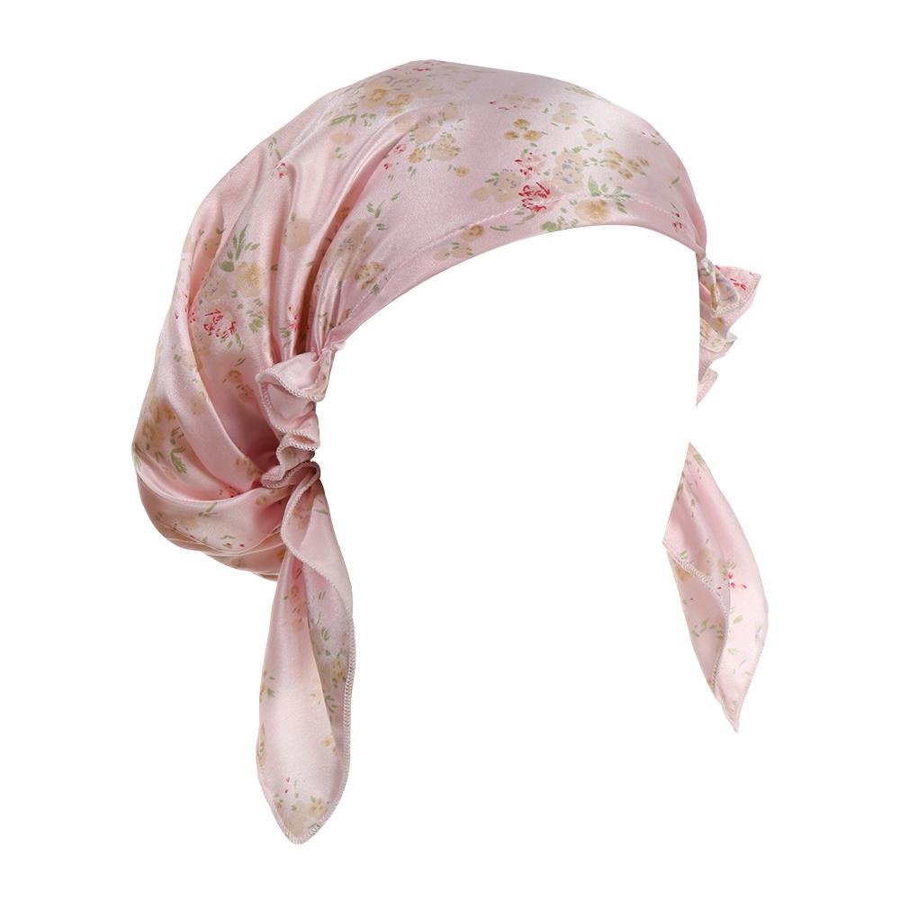 MELODG Mũ Trùm Đầu Mềm Mại Chăm Sóc Tóc Khi Ngủ