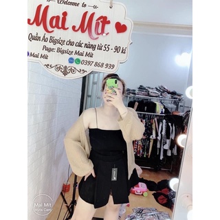 [BIGSIZE Mai Mít] Áo Khoác Len Mỏng 55-90Kg