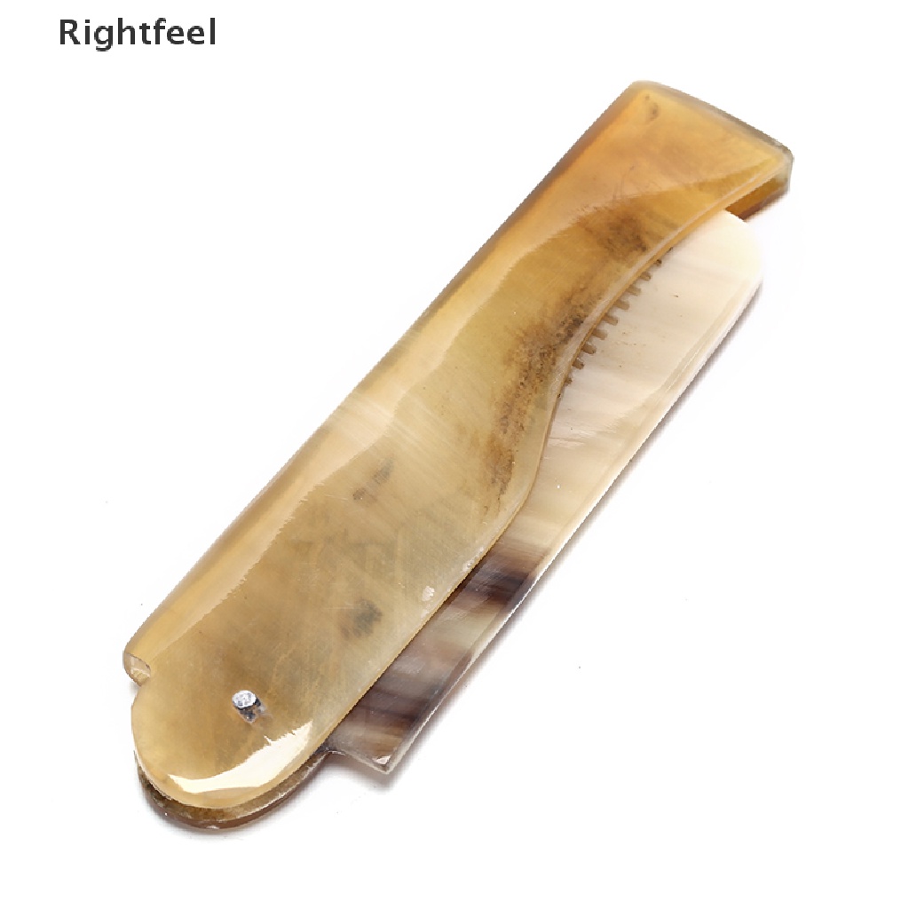 Lược Gấp Dạng Sừng Ox Bỏ Túi Cho Mọi Loại Râu Tóc