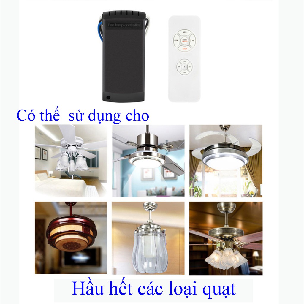 Bộ điều khiển quạt trần có đèn cao cấp FLC