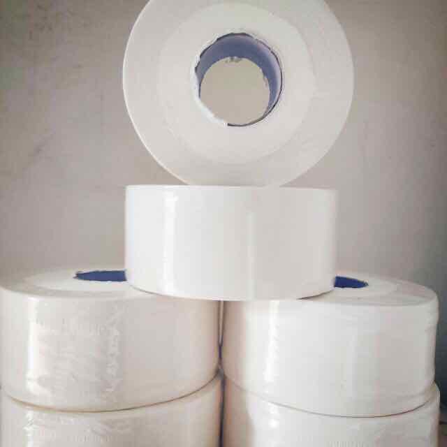 Giấy vệ sinh Công nghiệp, cuộn lớn Hàng Chuẩn 1 bành=10 cuộn=10kg