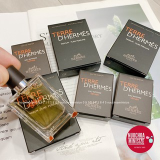 NƯỚC HOA MINI Terre D’hermes Parfum Pure Perfume 12.5ml