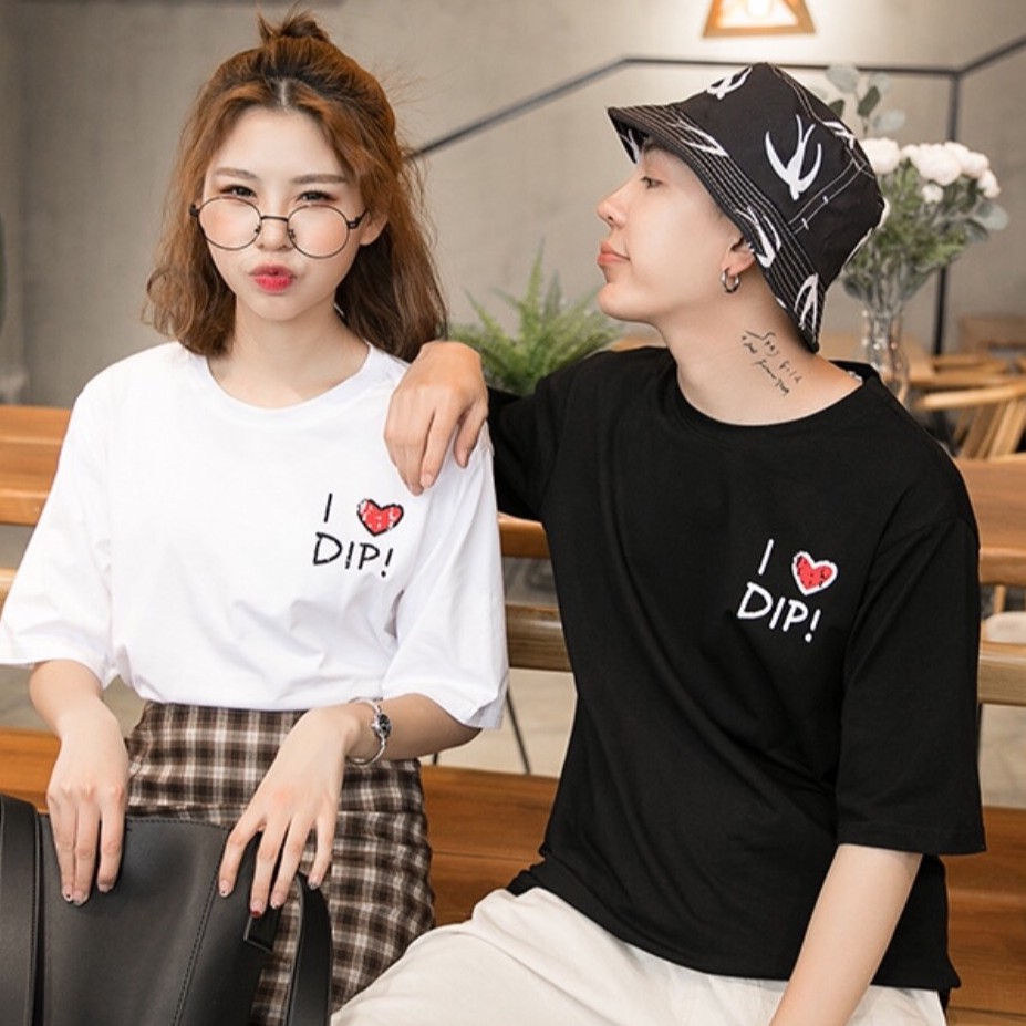 áo Thun Tay Lỡ Form Rộng Trơn Nhiều Màu Unisex Mặc Áo Phông Đôi