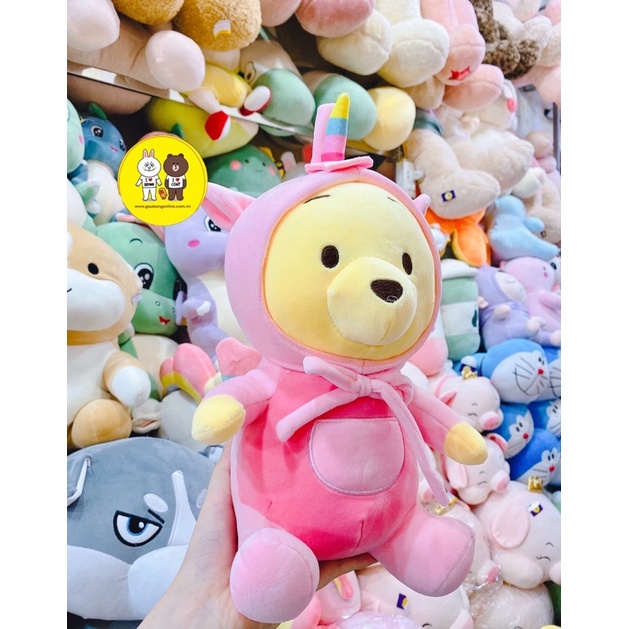 Gấu Bông Pooh Coslay Mềm Mịn Cao Cấp - Xưởng Gấu Bông Việt Nam